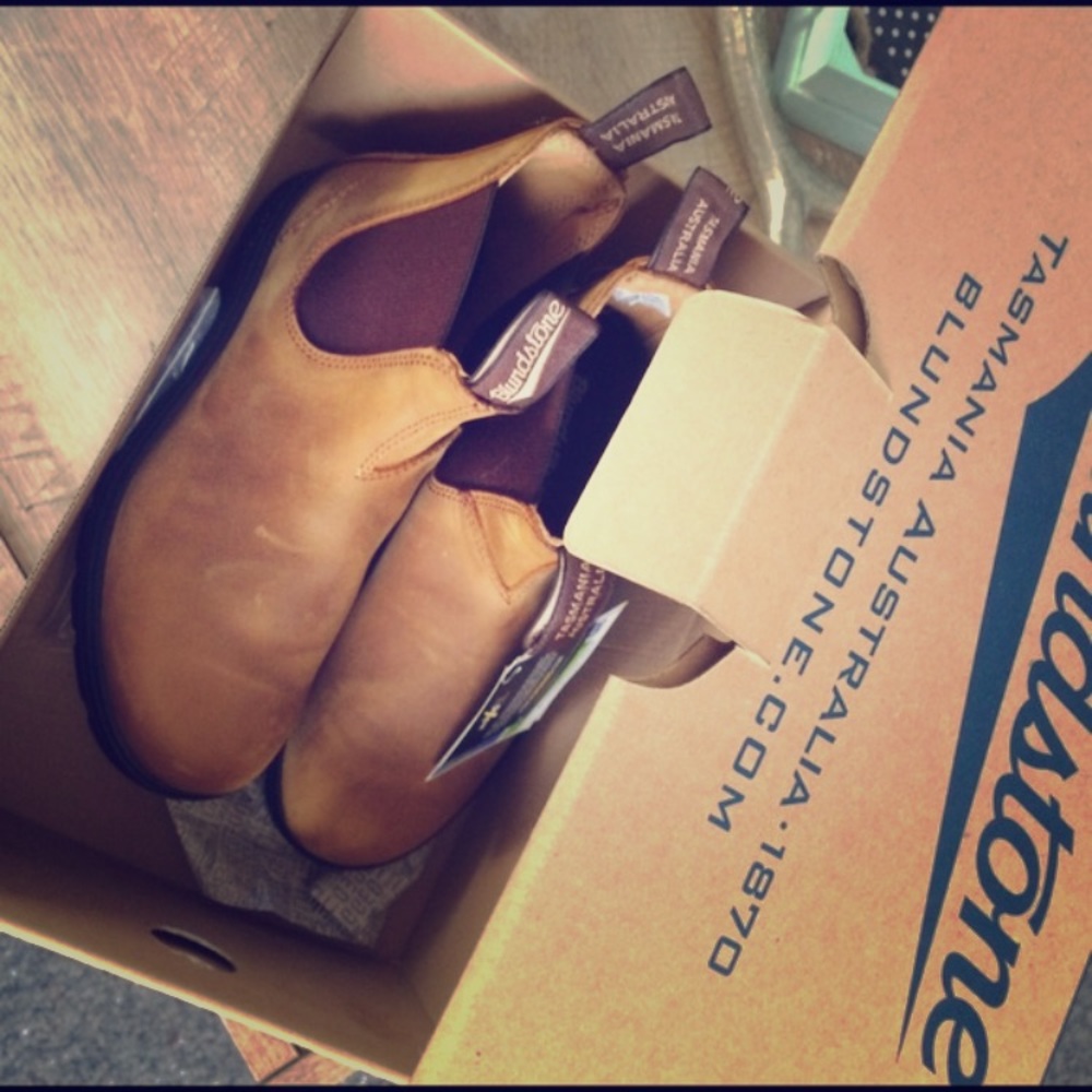 Blundstone Boot.  Size is AU 7.5